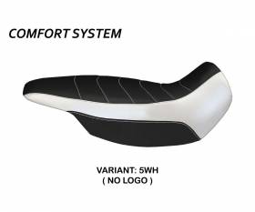Seat saddle cover Giarre Comfort System White (WH) T.I. for BMW R 1150 GS ADVENTURE 2002 > 2006