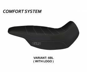 Seat saddle cover Giarre Comfort System Black (BL) T.I. for BMW R 1150 GS ADVENTURE 2002 > 2006