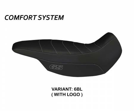 BR11GSAGC-6BL-3 Rivestimento sella Giarre Comfort System Nero (BL) T.I. per BMW R 1150 GS ADVENTURE 2002 > 2006