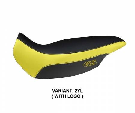 BR11GSAG-2YL-3 Seat saddle cover Giarre Yellow (YL) T.I. for BMW R 1150 GS ADVENTURE 2002 > 2006