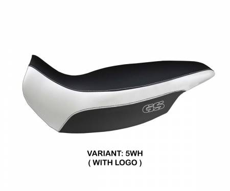 BR11GSAG-5WH-3 Seat saddle cover Giarre White (WH) T.I. for BMW R 1150 GS ADVENTURE 2002 > 2006