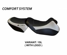 Sattelbezug Sitzbezug Martinafranca Comfort System Silber (SL) T.I. fur BMW R 1150 RT 2000 > 2006