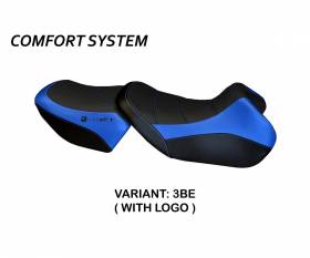 Seat saddle cover Martinafranca Comfort System Blue (BE) T.I. for BMW R 1150 RT 2000 > 2006