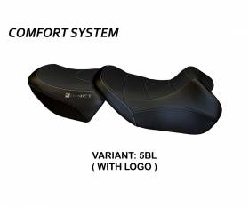 Seat saddle cover Martinafranca Comfort System Black (BL) T.I. for BMW R 1150 RT 2000 > 2006