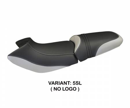 BR11RM-5SL-4 Seat saddle cover Massimo Carbon Color Silver (SL) T.I. for BMW R 1150 R 2000 > 2007