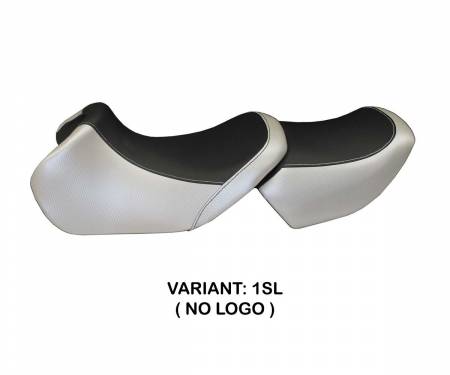 BR11RO-1SL-4 Seat saddle cover Ostuni Silver (SL) T.I. for BMW R 1150 RT 2000 > 2006