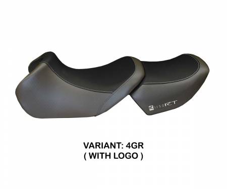 BR11RO-4GR-3 Seat saddle cover Ostuni Gray (GR) T.I. for BMW R 1150 RT 2000 > 2006