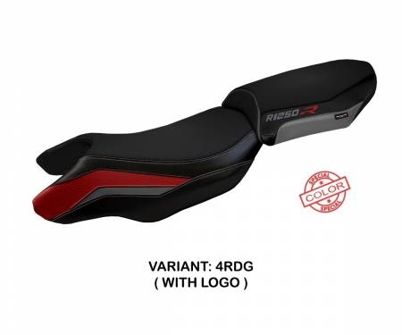 BR125RPS-4RDG-1 Seat saddle cover Puma Special Color Red - Gray (RDG) T.I. for BMW R 1250 R 2019 > 2022