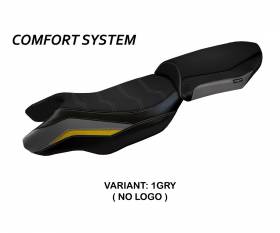 Seat saddle cover Blanco Comfort System Gray - Yellow (GRY) T.I. for BMW R 1250 RS 2020 > 2022
