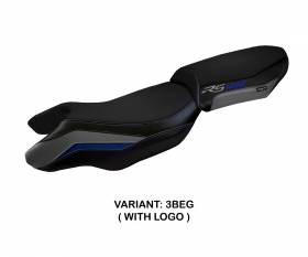 Seat saddle cover Blanco Blue - Gray (BEG) T.I. for BMW R 1250 RS 2020 > 2022