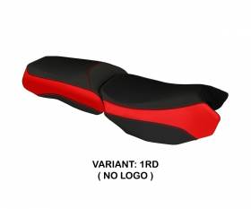 Seat saddle cover Bologna Carbon Color Red (RD) T.I. for BMW R 1200 GS ADVENTURE 2013 > 2018