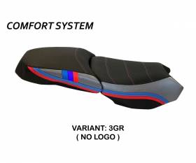 Sattelbezug Sitzbezug Exclusive Anniversary Comfort System Grau (GR) T.I. fur BMW R 1200 GS ADVENTURE 2013 > 2018