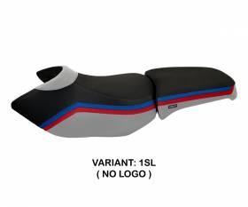 Seat saddle cover Ionia 1 Silver (SL) T.I. for BMW R 1200 GS ADVENTURE 2006 > 2012