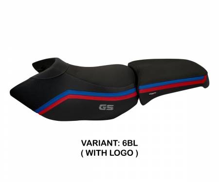 BR12GAI1-6BL-3 Seat saddle cover Ionia 1 Black (BL) T.I. for BMW R 1200 GS ADVENTURE 2006 > 2012