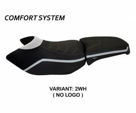 Seat saddle cover Ionia 4 Comfort System White (WH) T.I. for BMW R 1200 GS ADVENTURE 2006 > 2012