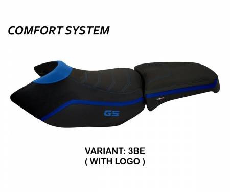 BR12GAI4C-3BE-3 Seat saddle cover Ionia 4 Comfort System Blue (BE) T.I. for BMW R 1200 GS ADVENTURE 2006 > 2012