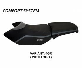 Seat saddle cover Ionia 4 Comfort System Gray (GR) T.I. for BMW R 1200 GS ADVENTURE 2006 > 2012