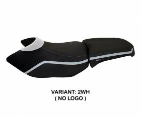 Seat saddle cover Ionia 4 White (WH) T.I. for BMW R 1200 GS ADVENTURE 2006 > 2012