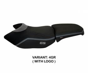 Seat saddle cover Ionia 4 Gray (GR) T.I. for BMW R 1200 GS ADVENTURE 2006 > 2012
