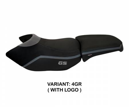 BR12GAI4-4GR-3 Seat saddle cover Ionia 4 Gray (GR) T.I. for BMW R 1200 GS ADVENTURE 2006 > 2012