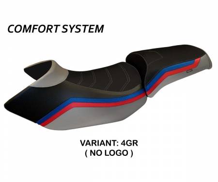 BR12GL1C-4GR-4 Seat saddle cover Lione 1 Comfort System Gray (GR) T.I. for BMW R 1200 GS 2005 > 2012