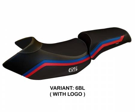 BR12GL1-6BL-3 Seat saddle cover Lione 1 Black (BL) T.I. for BMW R 1200 GS 2005 > 2012
