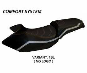 Housse de selle Lione 4 Comfort System Argent (SL) T.I. pour BMW R 1200 GS 2005 > 2012