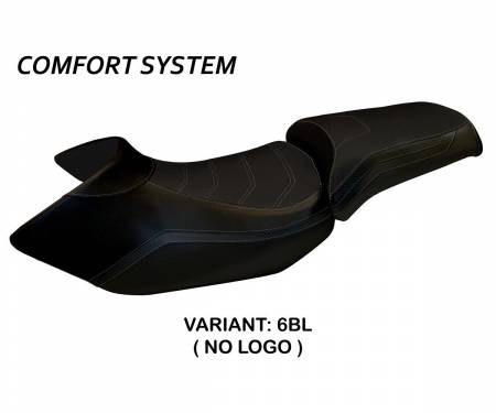 BR12GL4C-6BL-4 Housse de selle Lione 4 Comfort System Noir (BL) T.I. pour BMW R 1200 GS 2005 > 2012