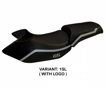 BR12GL4-1SL-3 Seat saddle cover Lione 4 Silver (SL) T.I. for BMW R 1200 GS 2005 > 2012
