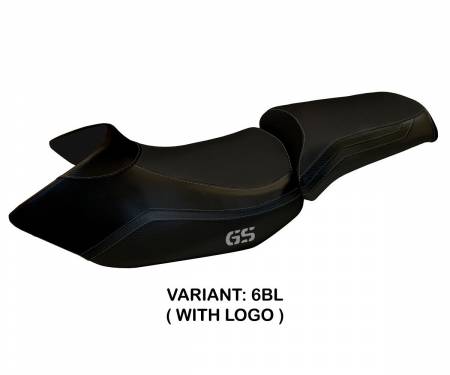 BR12GL4-6BL-3 Seat saddle cover Lione 4 Black (BL) T.I. for BMW R 1200 GS 2005 > 2012