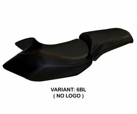 Seat saddle cover Lione 4 Black (BL) T.I. for BMW R 1200 GS 2005 > 2012