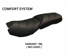 Sattelbezug Sitzbezug Original Carbon Color Comfort System Schwarz (BL) T.I. fur BMW R 1200 GS ADVENTURE 2013 > 2018