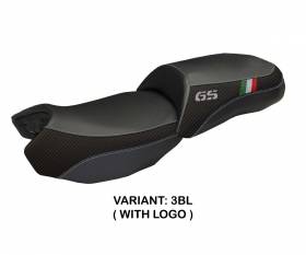 Seat saddle cover Ortigia Trico Black (BL) T.I. for BMW R 1200 GS 2013 > 2018