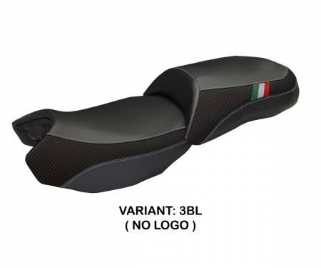 BR12GLOT-3BL-4 Seat saddle cover Ortigia Trico Black (BL) T.I. for BMW R 1200 GS 2013 > 2018
