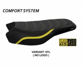 Seat saddle cover Bonn 2 Comfort System Yellow (YL) T.I. for BMW R 1250 GS RALLYE 2017 > 2023
