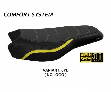 BR12GRB2C-6YL-4 Seat saddle cover Bonn 2 Comfort System Yellow (YL) T.I. for BMW R 1200 GS 2017 > 2021