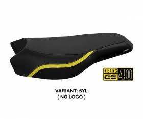 Seat saddle cover Bonn 2 Yellow (YL) T.I. for BMW R 1250 GS RALLYE 2017 > 2023