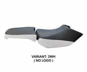 Seat saddle cover Basic White (WH) T.I. for BMW R 1200 GS ADVENTURE 2006 > 2012