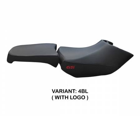 BR12GSBA-4BL-3 Seat saddle cover Basic Black (BL) T.I. for BMW R 1200 GS ADVENTURE 2006 > 2012