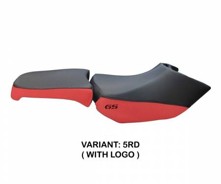 BR12GSBA-5RD-3 Seat saddle cover Basic Red (RD) T.I. for BMW R 1200 GS ADVENTURE 2006 > 2012