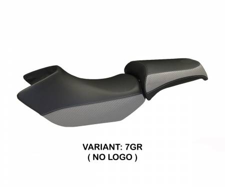BR12GSC-7GR-4 Seat saddle cover Siracusa Color Gray (GR) T.I. for BMW R 1200 GS 2005 > 2012
