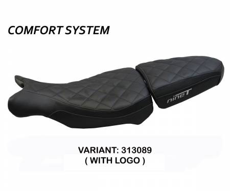 BR12NTB-313089-1 Seat saddle cover Batea Comfort System Black (13089) T.I. for BMW R 1200 NINE T 2014 > 2020