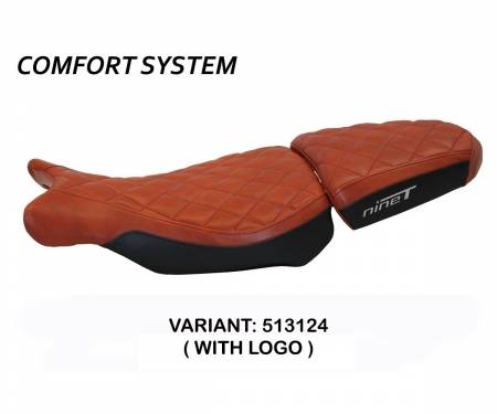 BR12NTB-513124-1 Seat saddle cover Batea Comfort System Brick (13124) T.I. for BMW R 1200 NINE T 2014 > 2020