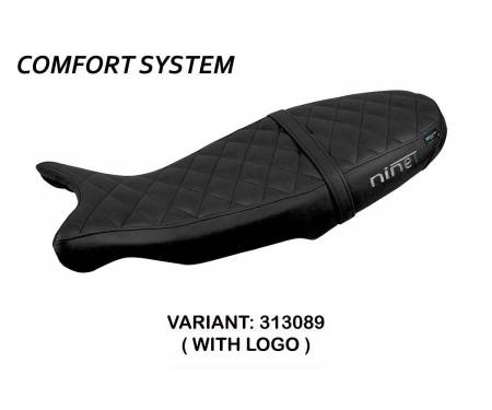 BR12NTSC-313089-1 Seat saddle cover Sivas comfort system   + logo T.I. for BMW R 1200 NINE T 2014 > 2023