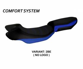 Seat saddle cover Aurelia Color Comfort System Blue (BE) T.I. for BMW R 1200 R 2015 > 2018