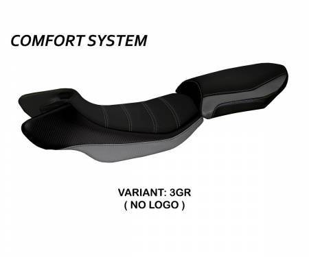 BR12RACC-3GR-4 Rivestimento sella Aurelia Color Comfort System Grigio (GR) T.I. per BMW R 1200 R 2015 > 2018