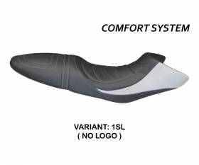 Seat saddle cover Bruno Comfort System Silver (SL) T.I. for BMW R 1200 R 2006 > 2014