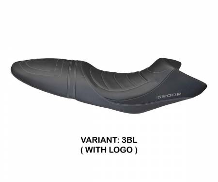 BR12RB-3BL-3 Seat saddle cover Bruno Black (BL) T.I. for BMW R 1200 R 2006 > 2014