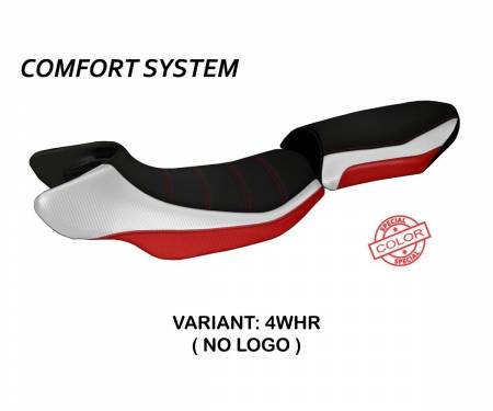 BR12RSASRC-4WHR-4 Seat saddle cover Aurelia Special Color Rs Comfort System White - Red (WHR) T.I. for BMW R 1200 RS 2015 > 2019