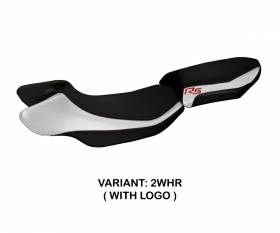 Seat saddle cover Aurelia Color Rs White - Red (WHR) T.I. for BMW R 1200 RS 2015 > 2019